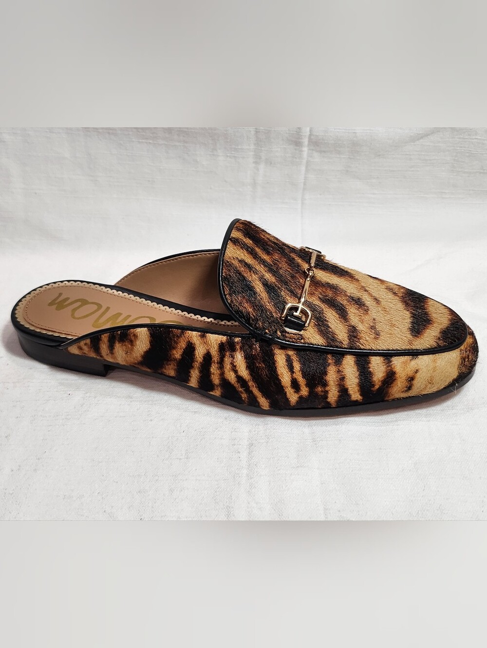 Sam Edelman Linnie Leopard Print Mule Loafers Women’s Size 7